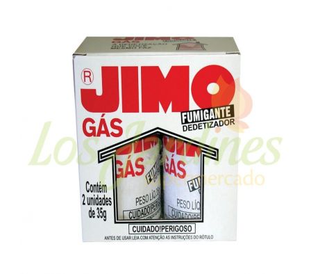 JIMO GAS X 2 TUBOS DE 35GR