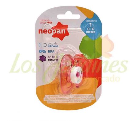 CHUPETE CONVENCIONAL N?1 ROSA