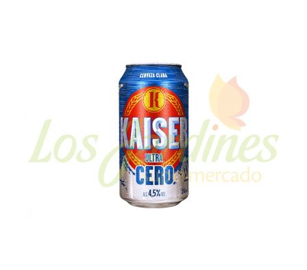 CERVEZA EN LATA ULTRA CERO KAISER 350ML