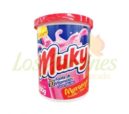 PREPARADO EN POLVO FRUTILLA MUKY 200G