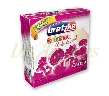 GELATINA CEREZA BRETZKE 30 GRS