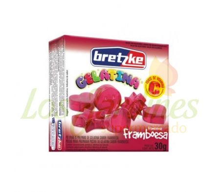 GELATINA BRETZKE FRAMBUESA 30G