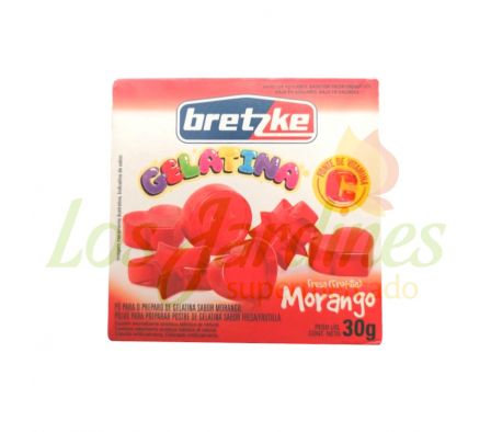 GELATINA BRETZKE FRUTILLA 30G