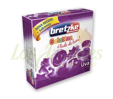 GELATINA UVA BRETZKE 30 GRS