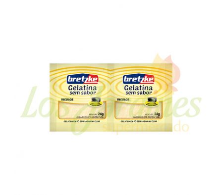 GELATINA SIN SABOR BRETZKE 24 GR