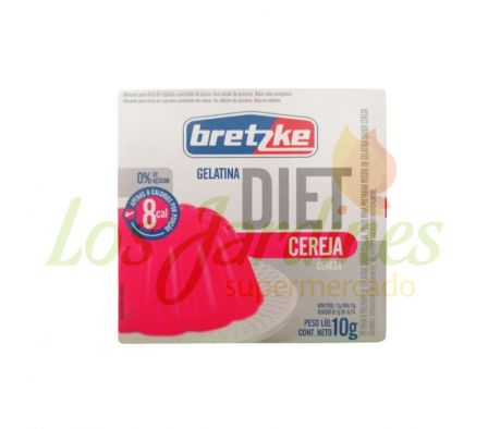 GELATINA BRETZKE DIET CEREZA 10G