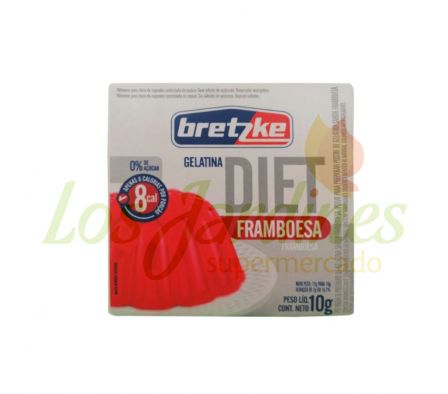 GELATINA BRETZKE DIET FRAMBUESA 10G