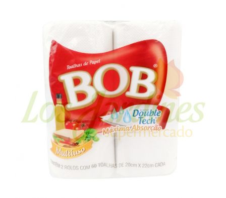 TOALLA DE PAPEL BOB 2 UNID