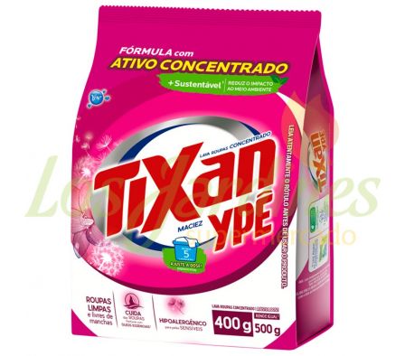 JABON EN POLVO TIXAN SACHET SUAVIDAD 400 GR