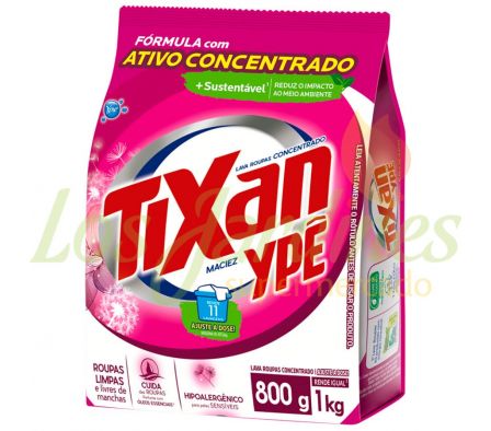 JABON EN POLVO TIXAN SACHET SUAVIDAD 800 GR