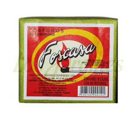 FOSFORO FOSCASA 10 UNID