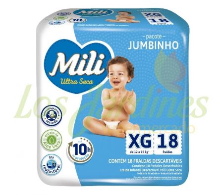 PAÑAL BABY JUMBINHO XG 18UND