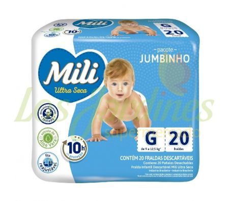 PAÑAL BABY JUMBINHO G  20UND