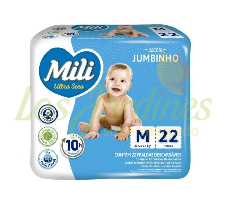 PAÑAL BABY JUMBINHO M 22UND