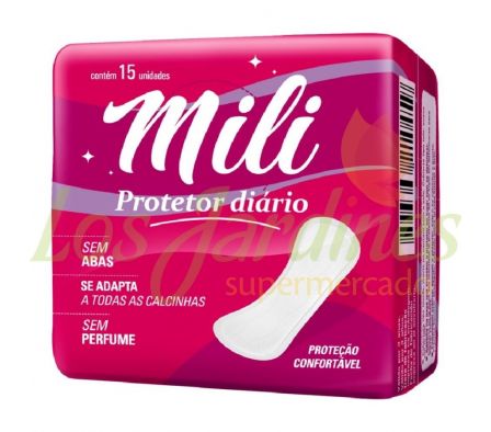 PROTECTOR DIARIO MILI PREMIUM PQT 15 UND