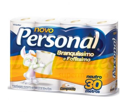 PAPEL HIGIENICO PERSONAL NEUTRO 30M 8UN