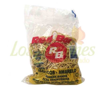 GOMITAS PARA BILLETES RED-BOR 250 G AMARILLA 300 U