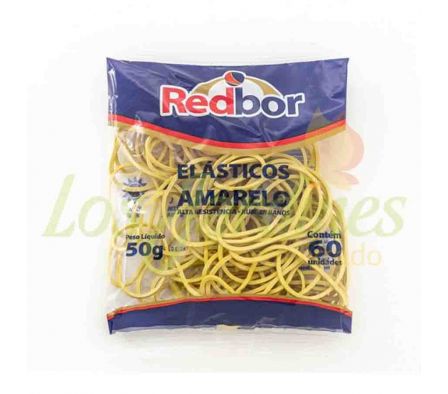 GOMITAS PARA BILLETES RED-BOR 50 G AMARILLA 60 UN