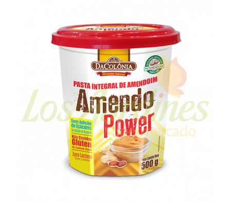 PASTA DE MANI INTEGRAL DACOLONIA 500 GR