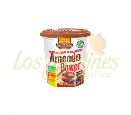 PASTA DE MANI CON CACAO DACOLONIA 500G