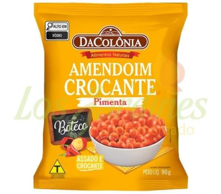 MANI CROCANTE DACOLONIA PIMIENTA ROJA 90G