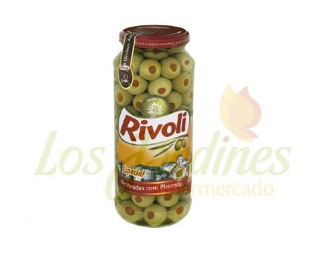 ACEITUNA RELLENA PIMIENTO FRASCO RIVOLI 200 GRS