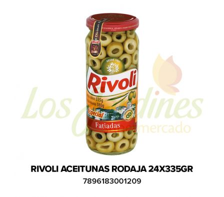 ACEITUNA VERDE RIVOLI 200 GR.