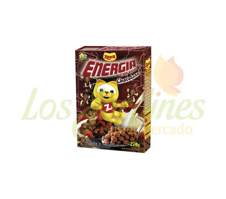 CEREAL MATINAL ENERG CHOCOLATE ZAELI 270G
