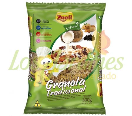 GRANOLA TRADICIONAL ZAELI 300G