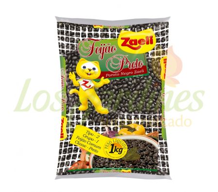 POROTO NEGRO ZAELI TIPO 1 1K