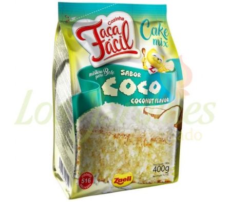 MEZCLA PARA TORTA ZAELI HAGA FACIL COCO 400G