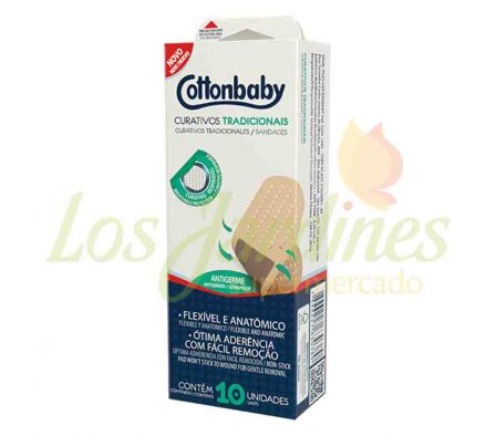 CURITAS COTTONBABY TRADICIONAL X 10 UNI