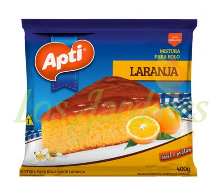 MEZCLA DE TORTA NARANJA REFIL 4S APTI 400G