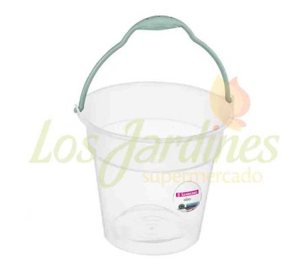 BALDE DE PLASTICO OBA 8 LTS.