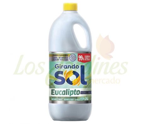 DESINFECTANTE TRAD. EUCALIPTO GIRANDO SOL 2 LTS