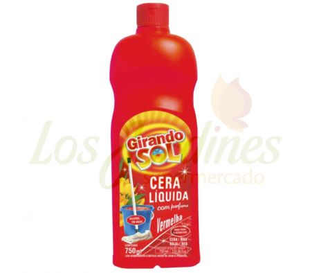 CERA LIQUIDA ROJA GIRANDO SOL 750 CC