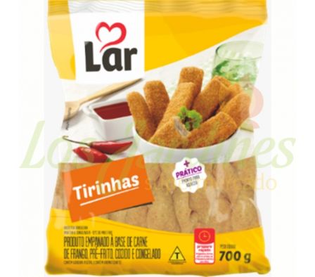 NUGGETS LAR TIRITAS CONGELADO PRECOCIDO X 700 GR