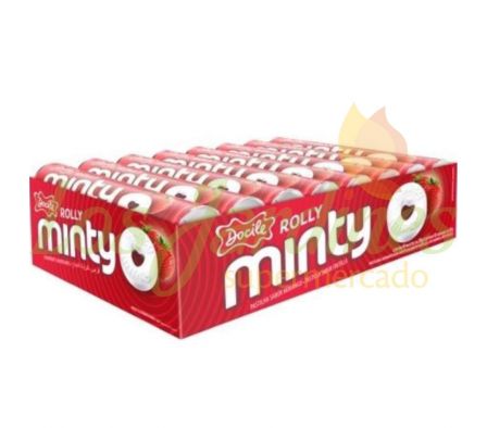 PASTILLA DOCILE ROLLY MINTY FRUTILLA