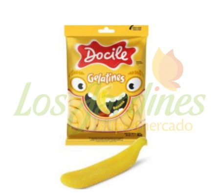 GELATINA DOCILE BANANA 80G