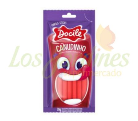 REGALIZ DOCILE FRUTILLA 70G