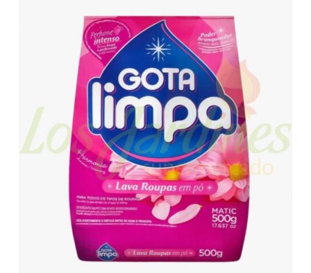 JABON EN POLVO GOTA LIMPA ARMONIA 500G