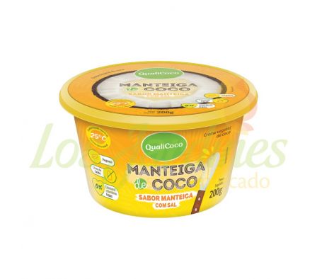 MANTECA QUALICOCO DE COCO C/SAL 200GR
