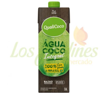 AGUA DE COCO INTEGRAL QUALICOCO 1L