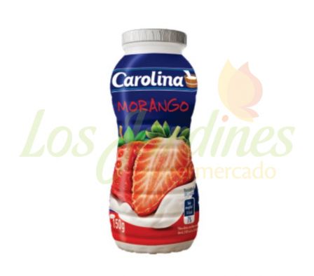 YOGURT CAROLINA BL BOTELLA FRUTILLA x 150 GR