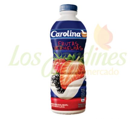 YOGURT CAROLINA BL BOTELLA FRUTOS ROJOS X 800 ML