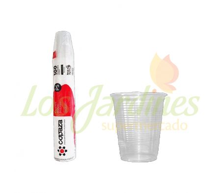 VASO COPAZA 300 CC TRANSP. 100 UN