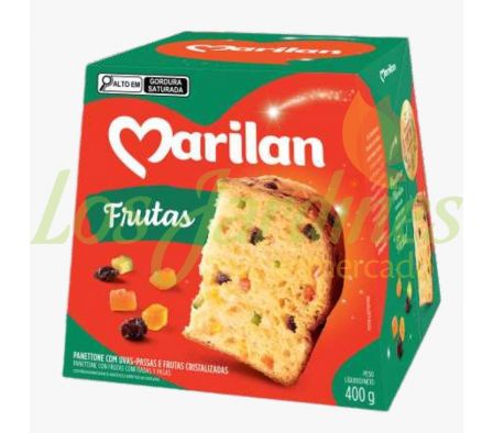PANETTONE MARILAN CON FRUTAS 400GR