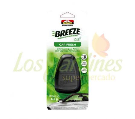 ODORIZANTE BREEZE CAR FRESH - 6,5 GR.