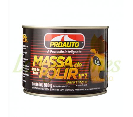 PASTA DE PULIR PROAUTO N? 2 500G