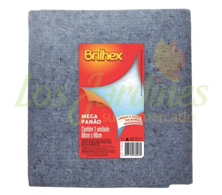 TRAPO DE PISO AZUL BRILHEX 80X90